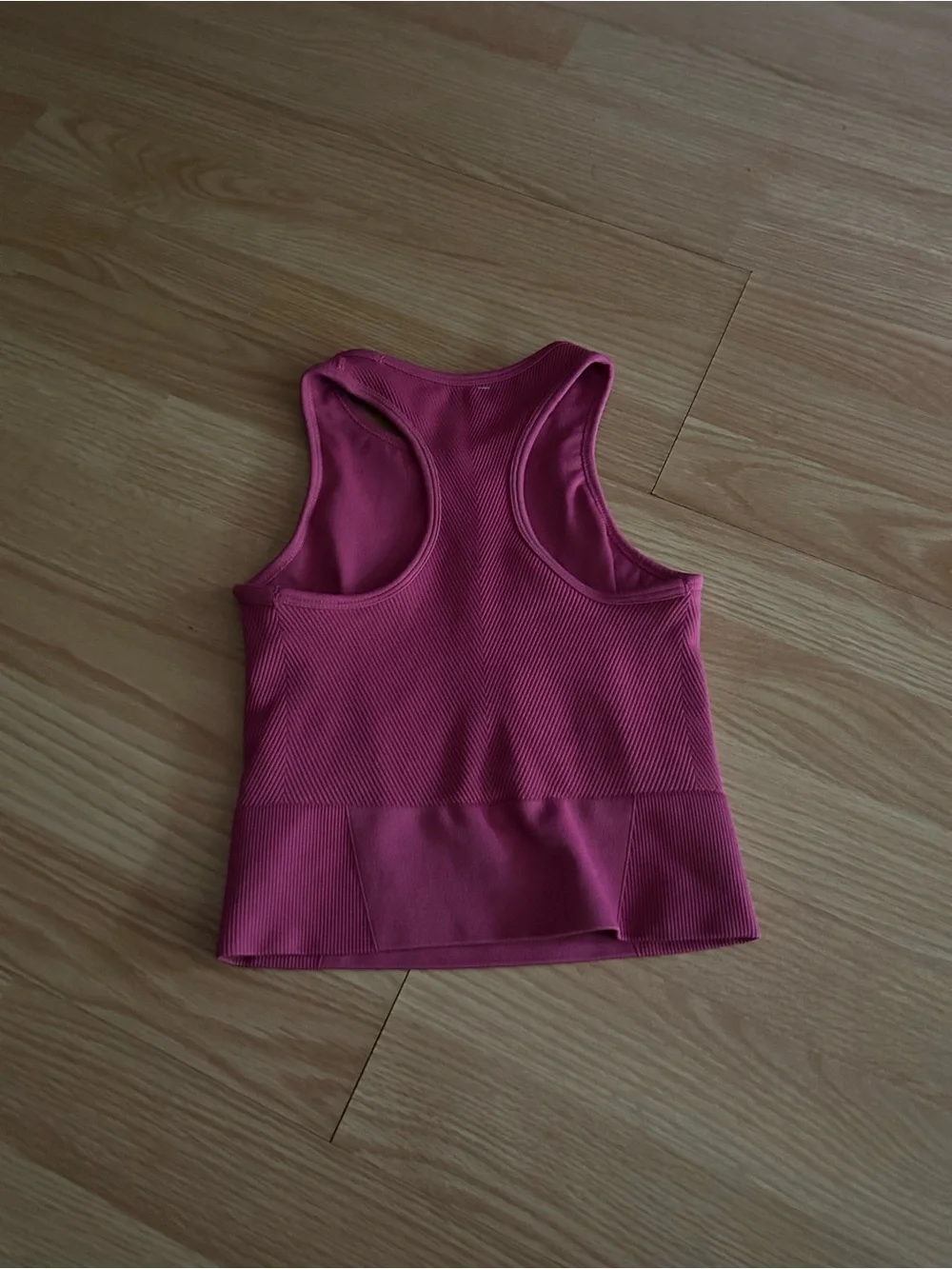 YPB Abercrombie Magenta Ribbed Seamless Tank XXS - Picture 5 of 5